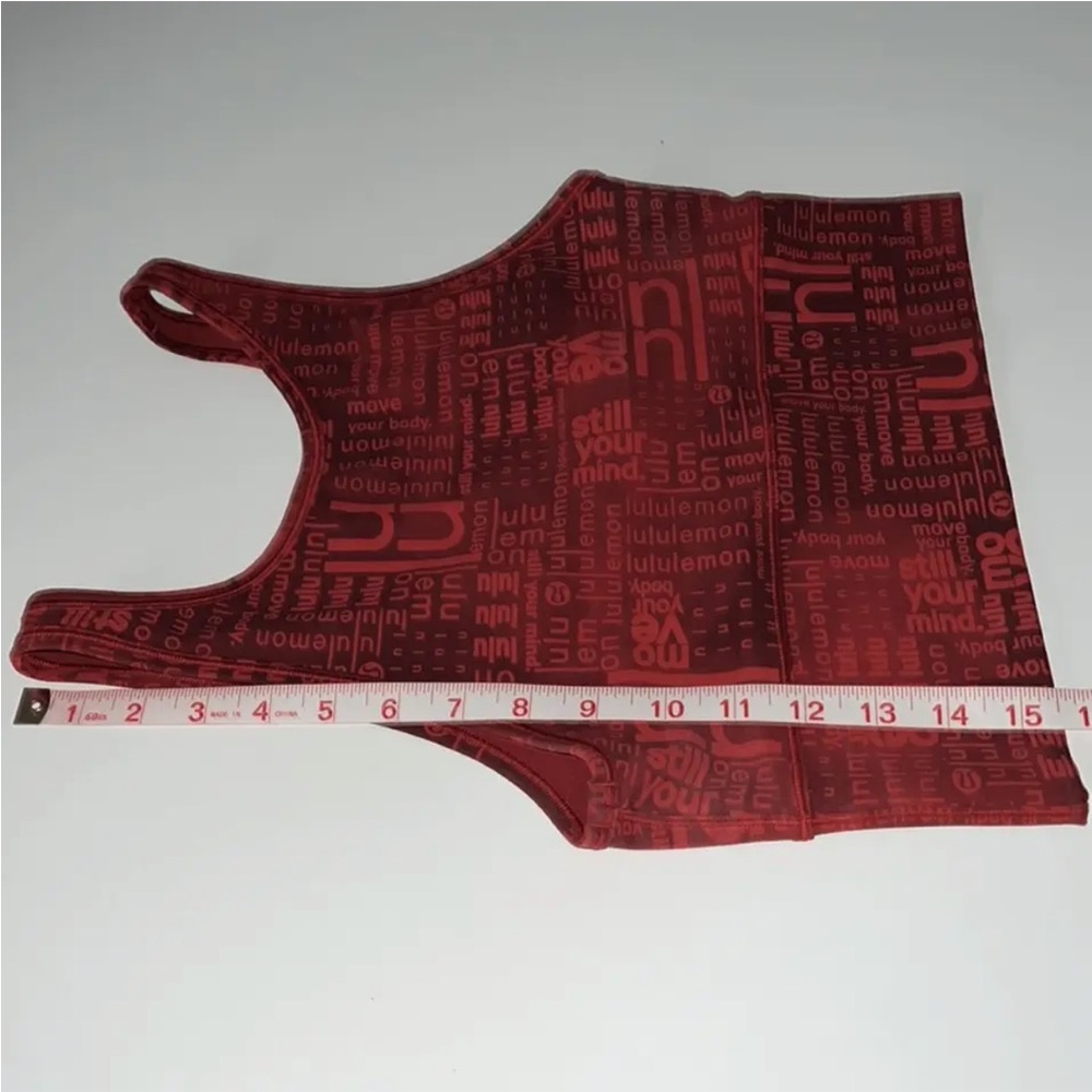Lululemon Athletica Red Tank Top - Picture 4 of 9